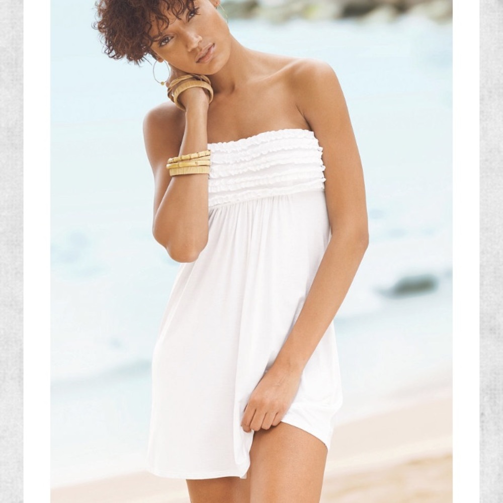 Victoria’s Secret Beach Sexy ruffle coverup